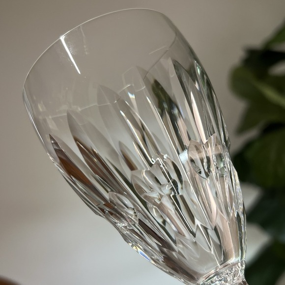 6 x Baccarat Auteuil Claret Wine Glasses Crystal France Vintage Barware - Picture 2 of 4